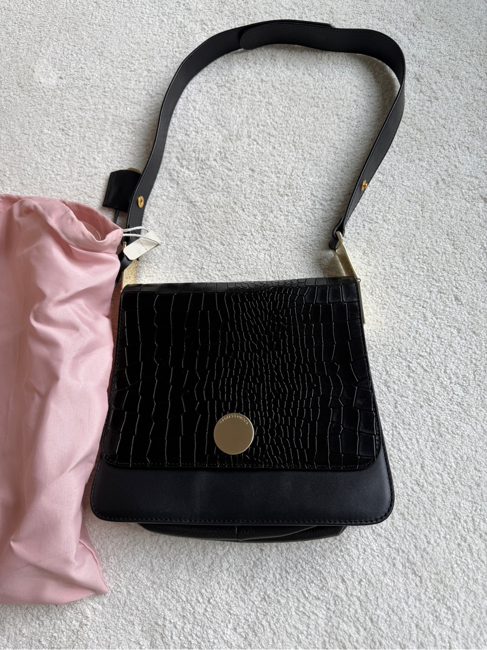 RADLEY London Porter Street Croc Embossed Flap Shoulder bag - Picture 2 of 13